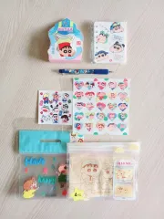 クレヨンしんちゃん 文具 まとめ (クレヨンしんちゃん 手帳 / クレヨンしんちゃん ボールペン / クレヨンしんちゃん ステッカー など)