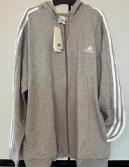 オーバーサイズ adidas フーディー パーカー 3本線 フードジャケット IJ6479