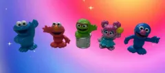 セサミストリート フィギュア 5種