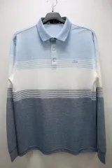 DAKS ダックス 麻 ブレンド 長袖 カラーTシャツ 透け感のサムネイル