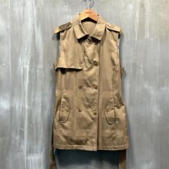 新品】Herato loin井川遥 ベージュ ベスト コットンナイロン - メルカリ