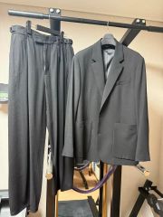sacai 24ss ストライプ　セットアップ　スーツ　ジャケット　スラックス sacai 24ss ストライプ セットアップ スーツ ジャケット スラックス
