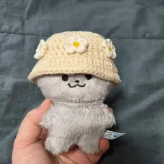 10cmぬいぐるみ用 編み物 バケットハット