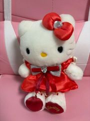 新品 サンリオ ハローキティ ぬいぐるみ クリスマス くま テディベア
