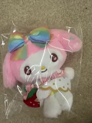サンリオ いちご新聞 50周年 レインボー My Melody(マイメロディ) マスコット