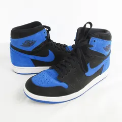 ナイキ NIKE US10 28ｃｍ DZ5485-042  Air Jordan 1 Retro High OG Royal Reimagined エアジョーダン スニーカー 靴 ロイヤルブルー ブラック