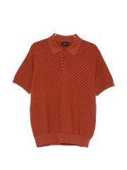 Zegna テクスチャードニットポロシャツ半袖Tシャツ - メルカリ