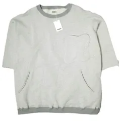新品 RANDY ランディ 25SS 日本製 THROW ビッグスウェットシャツ SS25-RCS03 2 GREY トレーナー 定価46,200円 裏毛 カットオフ トップス g21131のサムネイル