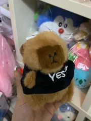 サマーカピバラぬいぐるみキーホルダー
