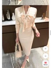 Spick&Span ※最終値下 ブラウン フェイクスウェードサロペットスカート