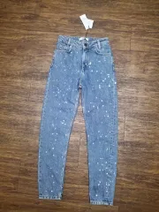 SANDRO サンドロ ペインテッド デニムパンツ 未使用品のサムネイル