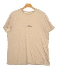 メゾンマルジェラ Tシャツ ロゴ刺繍 48 L センターロゴ 半袖 2022年製 