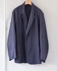 size1 COMOLI 25SS リネンサテンノーカラージャケット - メルカリ