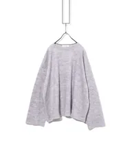 WIZZARD　ウィザード　SHAGGY WOOL CREW NECK W23AW-DC070シャギーウールクルーネックニット_iD260406-028のサムネイル