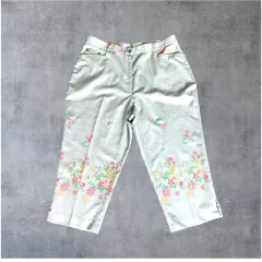 オーバーサイズ 花柄 ズボン 40