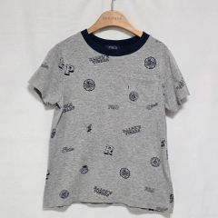 Polo Ralph Lauren 総柄プリントTシャツ 160 グレー 美品 - メルカリ