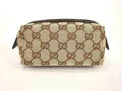 グッチ GUCCI ミニポーチ GGキャンバス コスメポーチ 29596 2149 → 2502LR029
