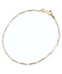 これ以上お値下げなしUNOAERRE 18K リバーシブルチェーンブレスレット 