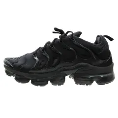 NIKE ナイキ スニーカー エア ヴェイパーマックス プラス AIR VAPORMAX PLUS TRIPLE BLACK 10.5 28.5cm メンズ 【中古】