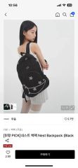 VANWALK ドット柄 水玉 リュック バックパック ブラック ウィッシュ 