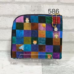 L字ファスナーポーチ【ミニsize】 ユキエモン ハンドメイド - メルカリ