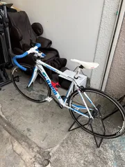 cinelli ロードバイク ホワイト/ブルーフレーム - メルカリ