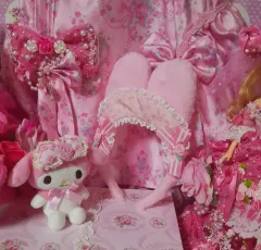 サンリオ(Sanrio) マイメロディ(My Melody) モモメロ ローズリボン プリンセス カチューシャ