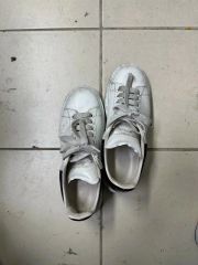 _^早いもの勝ち！さらに値下げしました Y-3 ホワイトレザー厚底 
