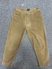 ビームス ルーズテーパード コーデュロイパンツ Lサイズ