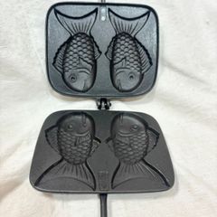 新品】南部鉄器 たい焼き器 木製ハンドル - メルカリ