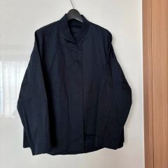 えみおわす 長袖 トップス ネイビー - メルカリ