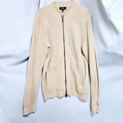 美品】パパスプラス ドライバーズニット カシミヤ スウェード Mサイズ
