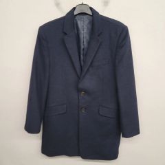 IKIJI ウールカシミヤ ノーカラージャケット シャツ - メルカリ