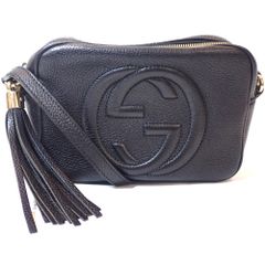 大人気‼️】GUCCI ショルダーバッグ ソーホー ディスコバック ブラック