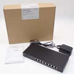 PLANEX プラネックス 8ポート 2.5GBASE-T スイッチングハブ FX2G-08EM 動作確認済み PC周辺機器#16201のサムネイル
