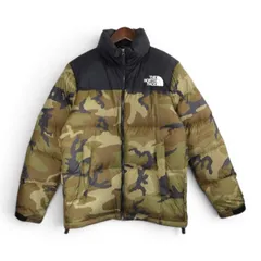 THE NORTH FACE NOVELTY NUPTSE JACKET WOODLAND CAMO サイズL ND91842 ザノースフェイス ノベルティー ヌプシ ダウンジャケット ウッドランドカモ 迷彩 大名店