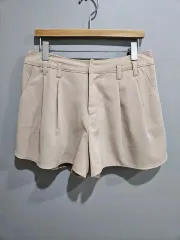 1+1 CECIL Mc BEE ) ベージュキュロットパンツ M