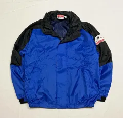 90s マルボロ オールドスクール ヴィンテージ ウィンドブレーカー ブルー