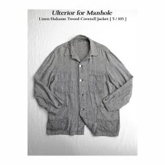 NICENESS ナイスネス　MANHOLE別注カバーオール（ブラック） NICENESS ナイスネス MANHOLE別注カバーオール（ブラック） - メルカリ