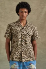 アンダースンベル LEOPARD ADSB CHAIN EMBROIDERY SHIRTのサムネイル