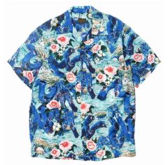 新品未使用品 麒麟 菊紋様 NIPOALOHA アロハXL定価¥46,200- - メルカリ