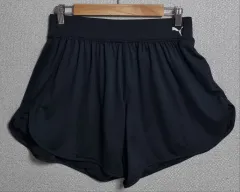M (66) プーマ ブラック ショーツハーフパンツ