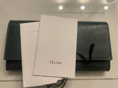 CELINE 長財布 ラウンドファスナー セメント バイカラー 廃盤 - メルカリ