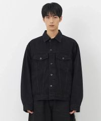 CLEL】ライトオンス デニムトラッカー半袖シャツ インディゴブルー