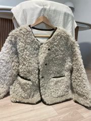 極美品】KBF ショート ダウンジャケット ベージュ Fサイズ 
