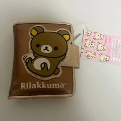 美品】Dakota リラックマ ベーシック 二つ折り財布 ブラウン - メルカリ