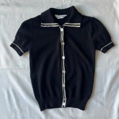 Bibiy. ROSIE SHIRT KNIT サマーボーダーニット(美品) - メルカリ