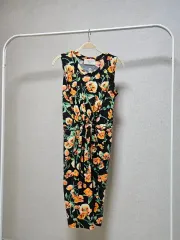 フラワーワンピース キャミソールワンピース ワンピース 花柄ワンピース