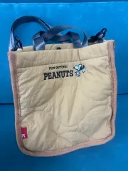 ルートトート SNOOPY キルティング トートバッグ