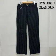 ヒステリックグラマー ストライプ ローライズ スタッズ パンツ 01231AP02 メンズ 27インチ ISItems【USED】【古着】【中古】50158645のサムネイル